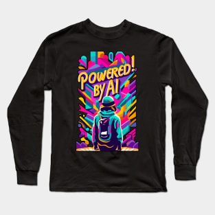 Powered by AI Artificial Intelligence A.I. Long Sleeve T-Shirt